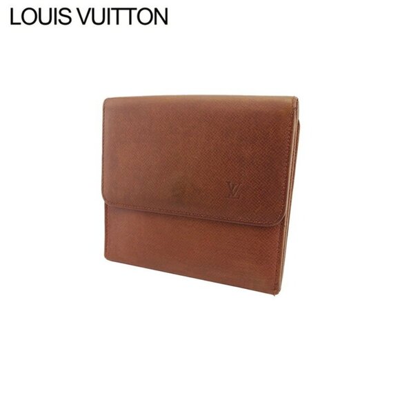 LOUIS VUITTON W hook wallet leather Authentic Used - Picture 2 of 8